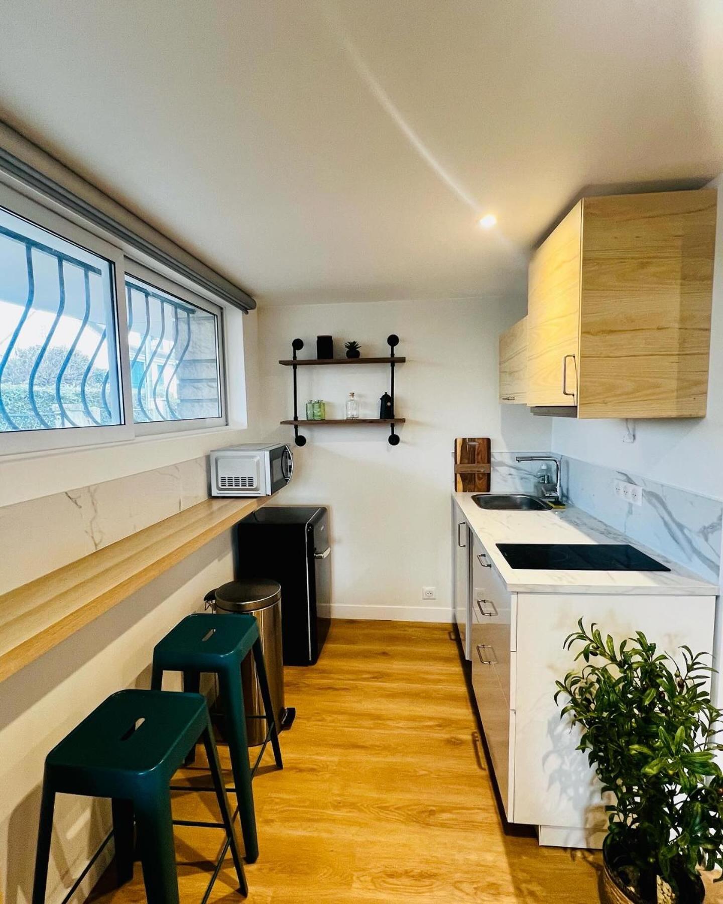 Superbe Studio Neuf - 20 Min Versailles Les Clayes-Sous-Bois Luaran gambar
